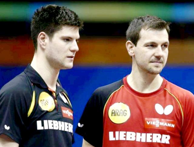 包含德国乒乓球队完胜法国乒乓球队，奥恰洛夫关键制胜的词条