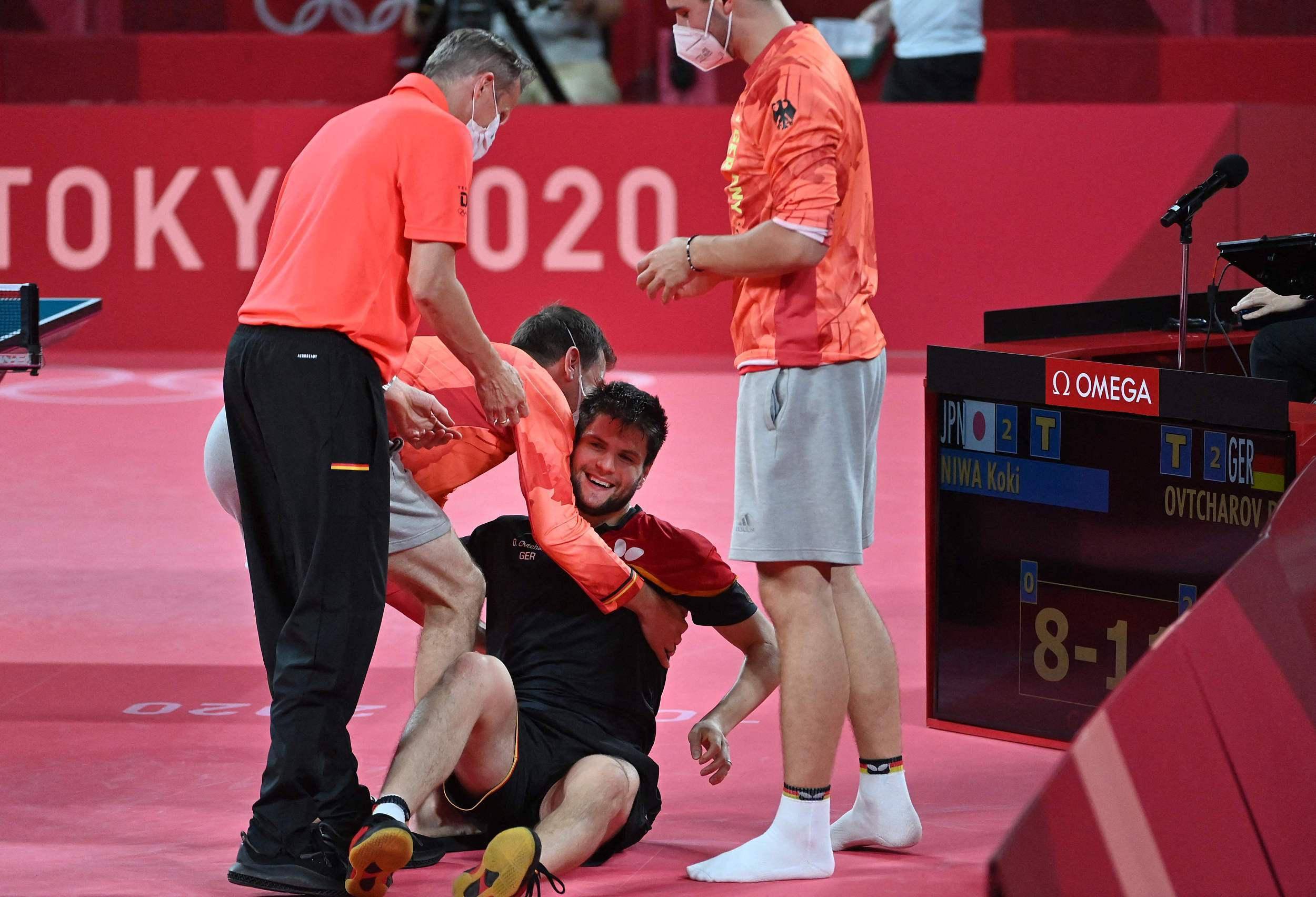 奥地利乒乓球队完胜中国乒乓球队，水谷隼完成帽子戏法