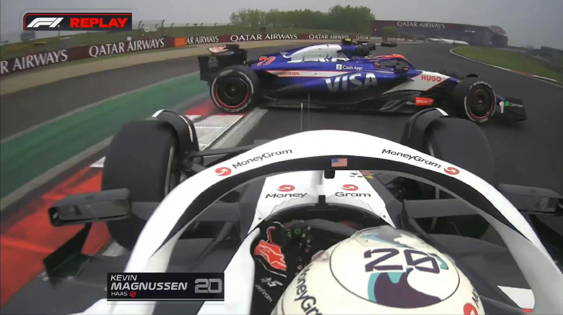 包含梅赛德斯轻取哈斯车队，维斯塔潘扛起全队的词条